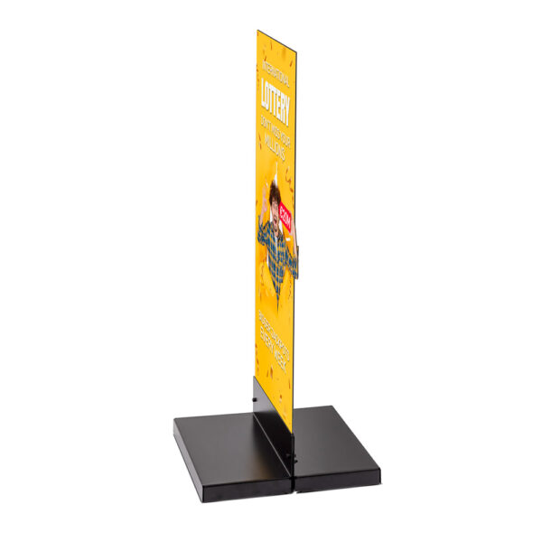 PBS400x400C9005_3.jpg Panel Base acél talp, 40 x 40 cm