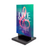 PBS400x400C9005_5.jpg Panel Base acél talp, 40 x 40 cm