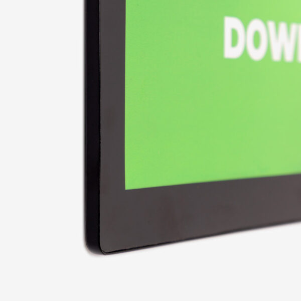 Magnetic Poster Frame Slim A4 Black