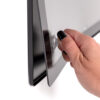 Magnetic Poster Frame Slim A4 Black