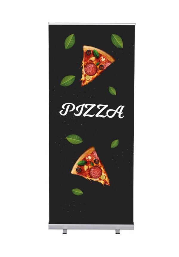 Roll-Banner Budget 85 Complete Set Pizza
