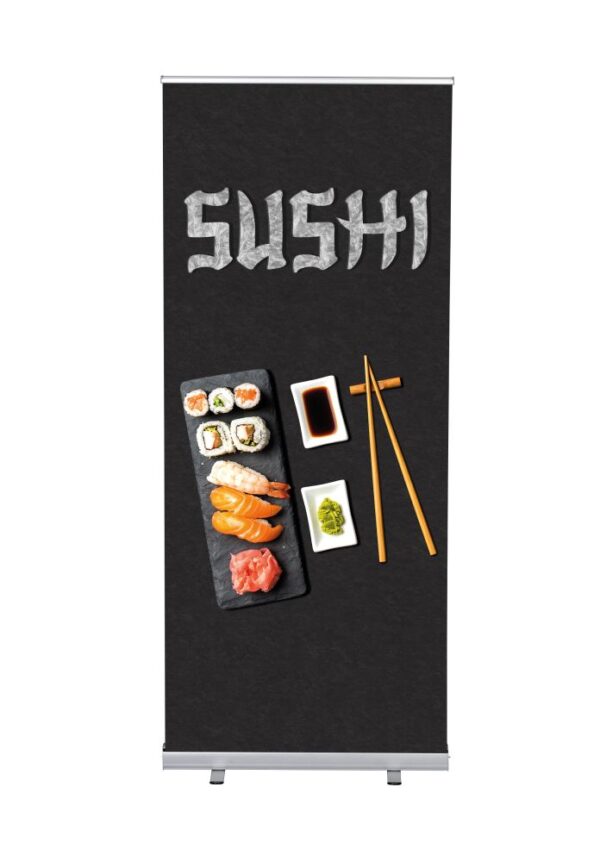 Roll-up Budget 85 komplett szett, Sushi