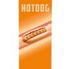 Roll-up Budget 85 komplett szett, Hot dog, angol