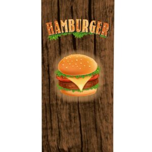 Roll-Banner Budget 85 Complete Set Hamburger English