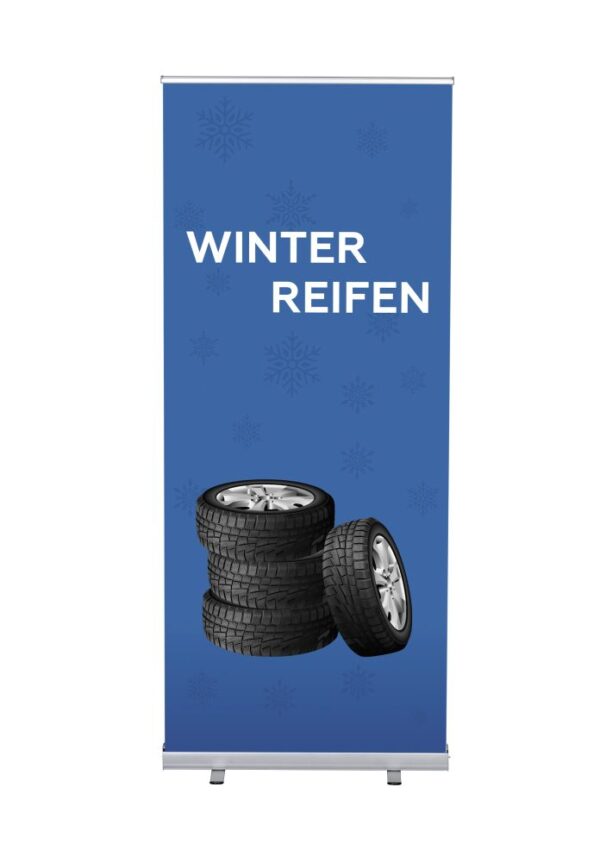 Roll-Banner Budget 85 Complete Set Winter Tires German