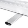 Roll-up Budget 85 komplett szett, Maszk és 1 méter távolság, kék