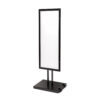 Menüständer Outdoor Schwarz 8 x 4 Einseitig