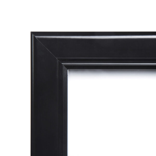Menüständer Outdoor Schwarz 8 x 4 Einseitig