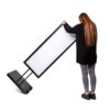 Menüständer Outdoor Schwarz 8 x 4 Einseitig