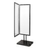 Menüständer Outdoor Schwarz 8 x 4 Einseitig