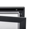 Indoor Lockable Showcase Silver 12x A4 RAL7016