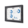 SCS2xA4C7016JS_1.jpg Indoor Lockable Showcase Silver 2x A4 RAL7016