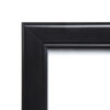 MenüKasten Outdoor Schwarz 2x DIN A4 LED