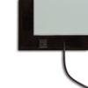 MenüKasten Outdoor Schwarz 2x DIN A4 LED