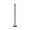 Cylindrical Ashtray Post Stainless Steel