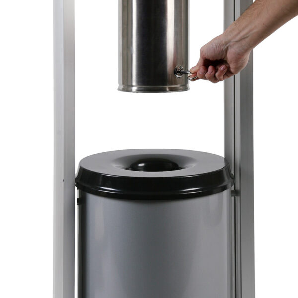 Rauchertisch für Außeneinsatz