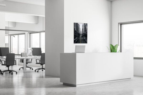 Spannstoff Wanddekoration SET 40 x 40 New York Manhattan