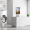 Spannstoff Wanddekoration SET 40 x 40 Herbstnebel