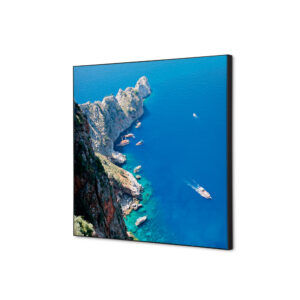 TFR22W400-SET-I824_1.jpg Spannstoff Wanddekoration SET 40 x 40 Meeresfelsen