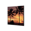 TFR22W400-SET-I826_1.jpg Spannstoff Wanddekoration SET 40 x 40 Palmen Sonnenuntergang