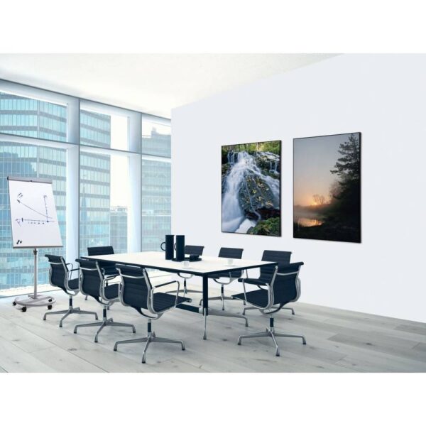 Spannstoff Wanddekoration SET 40 x 40 Wasserfallwald Spannstoff Wanddekoration SET 40 x 40 Wasserfallwald