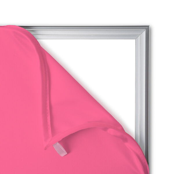 Elegant feszített textil keret, A1