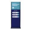 Totem Panel Plus 700x2000x3mm RAL9005 Schwarz