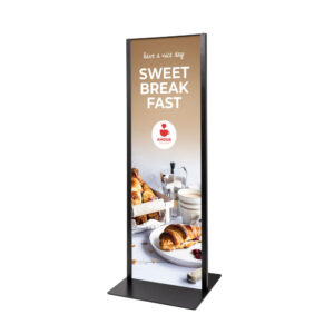 TPP420x1200BL_1.jpg Totem Panel Plus 420x1200x3mm RAL9005 Schwarz