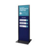 Totem Panel Plus 420x1200x3mm, RAL9005 fekete