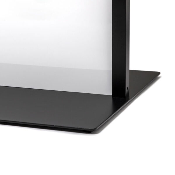 Totem Panel Plus 420x1200x3mm, RAL9005 fekete