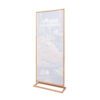 Banner állvány Rustic 85 x 200 cm