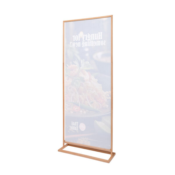 Banner állvány Rustic 85 x 200 cm