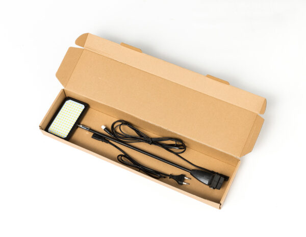 Wand-LED 116 schwarz Rückseite