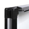 Windtalker® City (Schwarz). Kundenstopper 70x100 wetterfest
