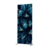 Textil Raumteiler Deko 85-200 Doppel Kaktus Blau ECO