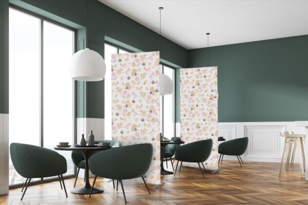 Textile Room Divider Deco 85-200 Double Foya I22 ECO