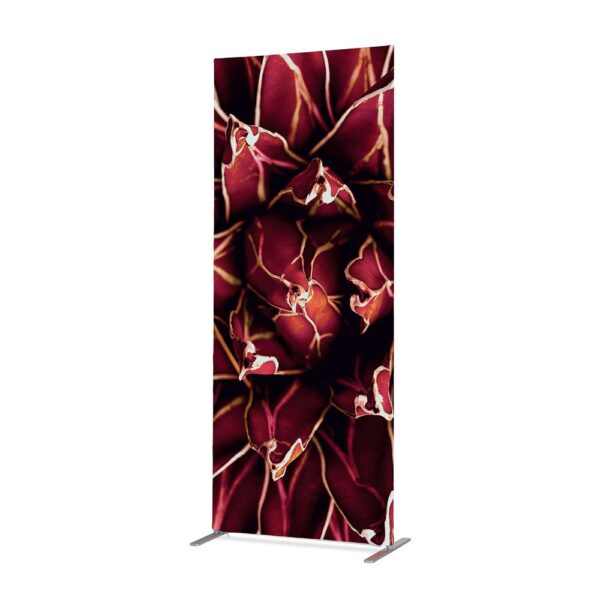 Textil térelválasztó Deco 85-200, kaktusz minta, piros (I821)
