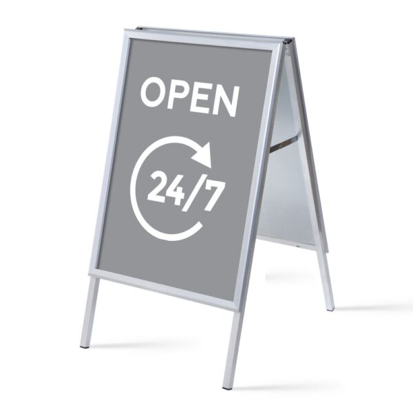 ZPA1G32MEI242_1.jpg A-Board A1 Complete Set Open 24/7 Grey English