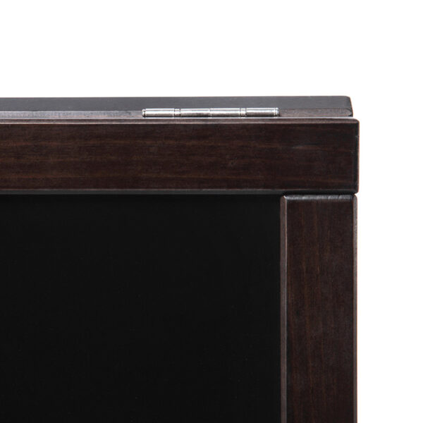 Kundenstopper Tafel Holz Economy Schwarz (55x85)