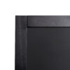 Holz Kundenstopper Flip 55x105 cm Schwarz