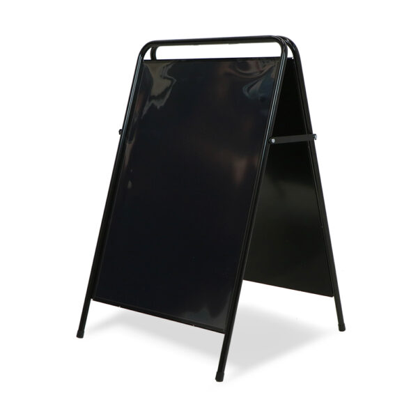 Kundenstopper Elegant Stahl 50x70