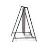 Kreidetafel Kundenstopper Swing 50 x 70 cm Schwarz