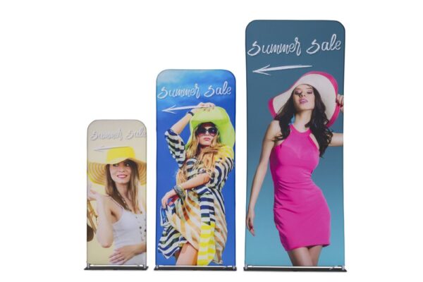 Zipper-Wand Banner 80x200cm Zipper-Wall Banner bannerállvány, 80 x 200 cm