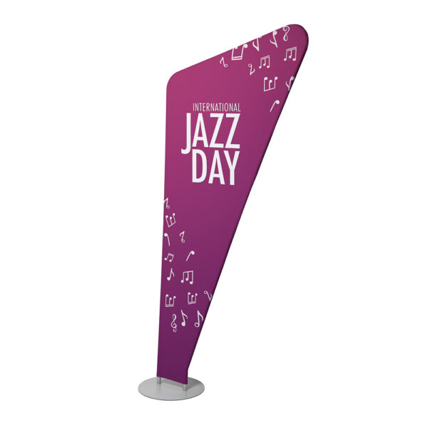 Zipper-Banner Triangle bannerállvány