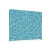 Promic b.v. Textil Raumteiler 150-150 Doppel Punkte Farbe Blau