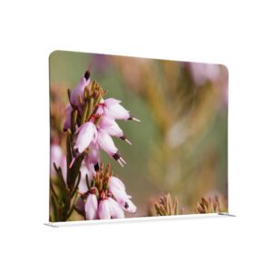 Promic b.v. Textil Raumteiler 150-150 Doppel Pinke Blume Erica